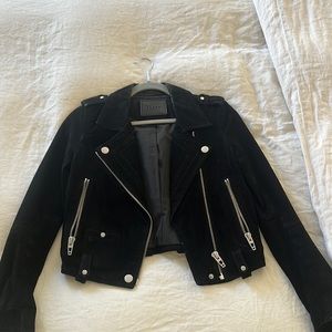 Blank NYC black suede jacket